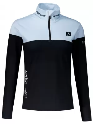 Premium cu hanoracte termo funcțional pentru femei ALTISPORT VOJ/ALW051TER03 ALBASTRU CERESC