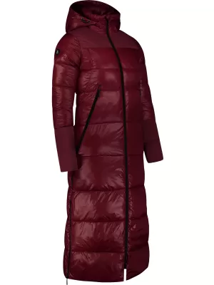 Palton de iarnă de damă NORDBLANC WINTERNIGHT NBWJL8077 BURGUNDIA