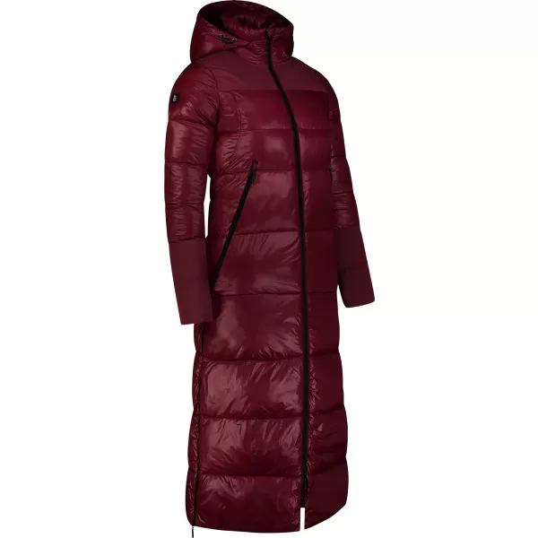  Palton de iarnă de damă NORDBLANC WINTERNIGHT NBWJL8077 BURGUNDIA 
