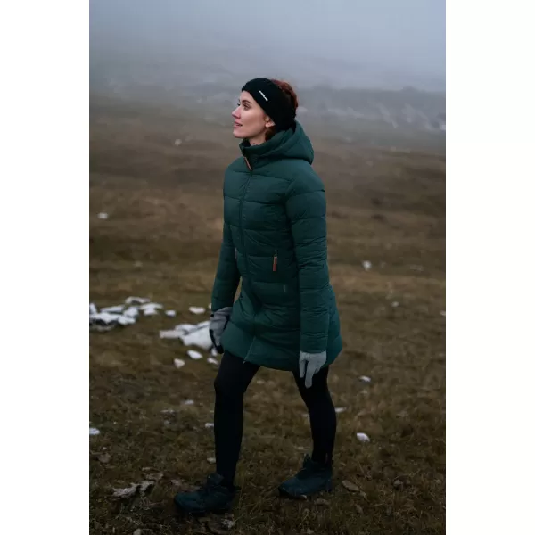  Palton de iarnă de damă NORDBLANC MOMENTS NBWJL8076 VERDE ÎNCHIS 