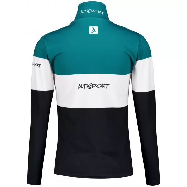  Premium cu hanoracte termo funcțional pentru femei ALTISPORT VOJ/ALW051TER03 KEROSEN-NEGRU 