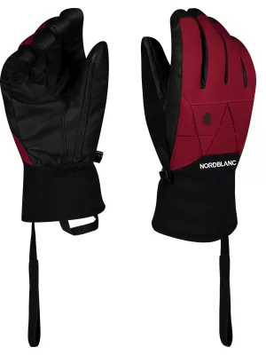 Mănuși de schi NORDBLANC BANDIT NBWG7861 BURGUNDIA