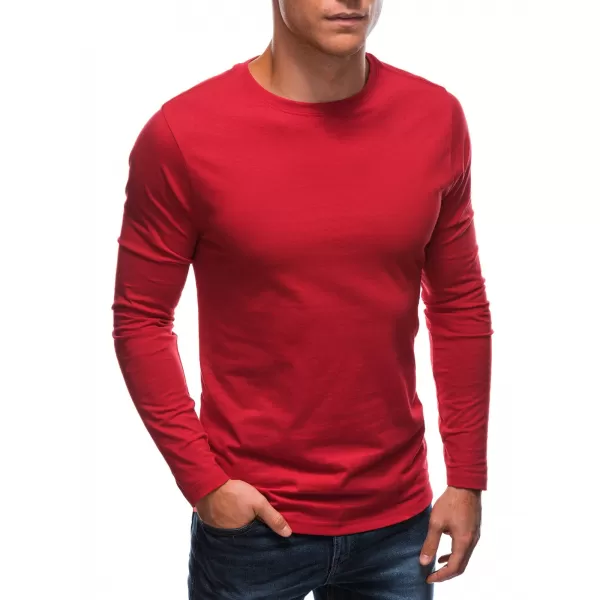  Tricou pentru bărbați cu mânecă lungă EDOTI EM-LSBL-0103 ROŞU 