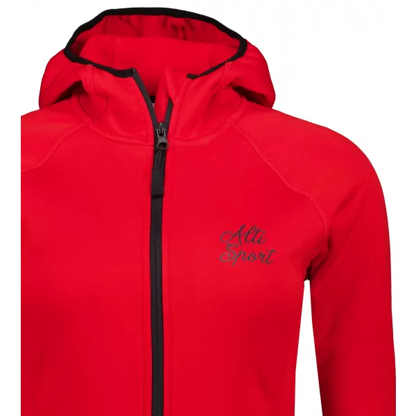  Hanorac sport funcțional de damă ALTISPORT ALW056418 ROŞU 
