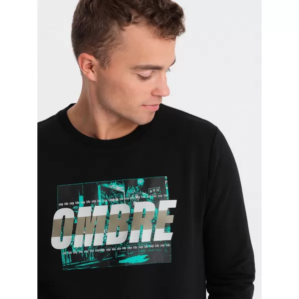 Panoul pentru bărbați OMBRE OM-SSPS-0156 NEGRU 