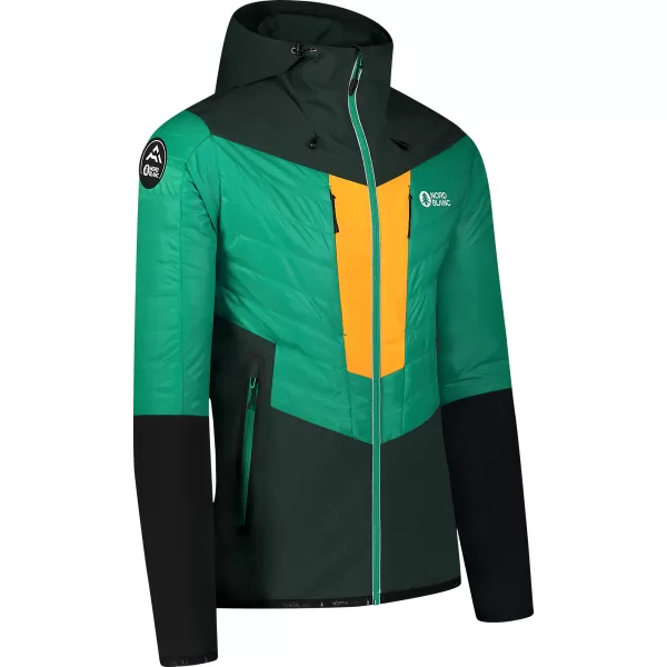  Jachetă sport pentru bărbați NORDBLANC SKIJORING NBWJM8110 VERDE ÎNCHIS 