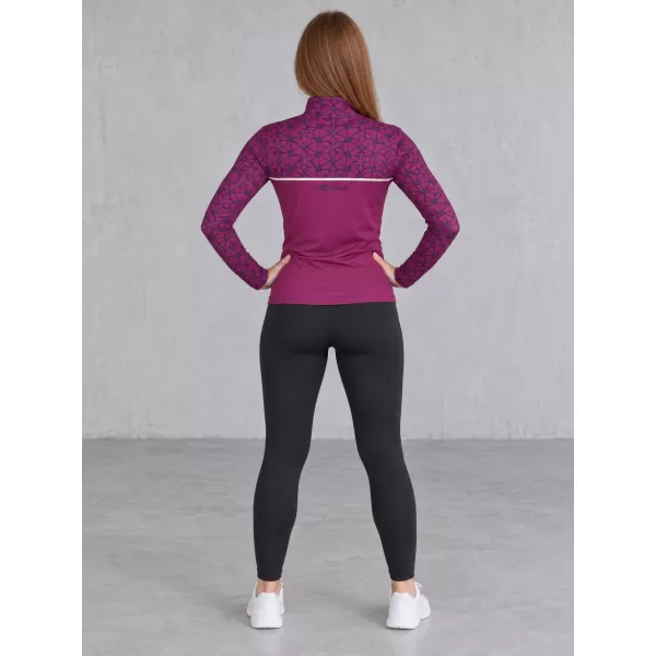  Premium cu hanoracte termo funcțional pentru femei ALTISPORT VOJ/ALW053TER03 VIOLET 