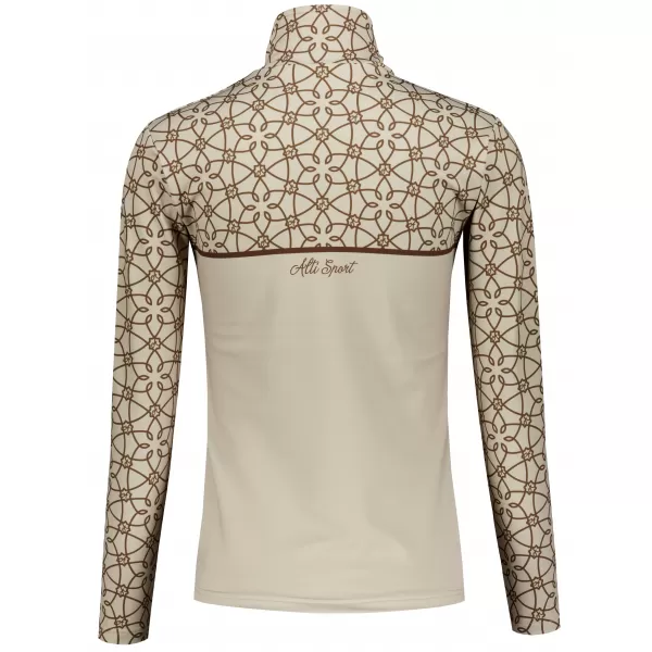  Premium cu hanoracte termo funcțional pentru femei ALTISPORT VOJ/ALW053TER03 MARO 