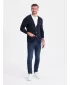 Pulover pentru bărbați OMBRE OM-SWCD-0109 ALBASTRU MARIN