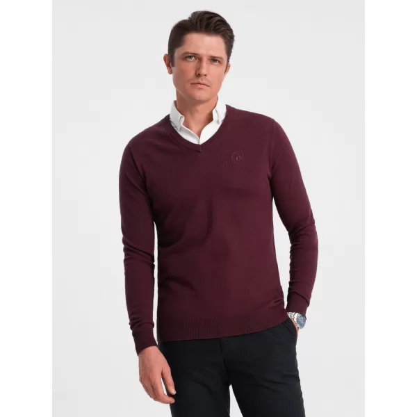  Pulover pentru bărbați OMBRE OM-SWSW-0102 MARO 