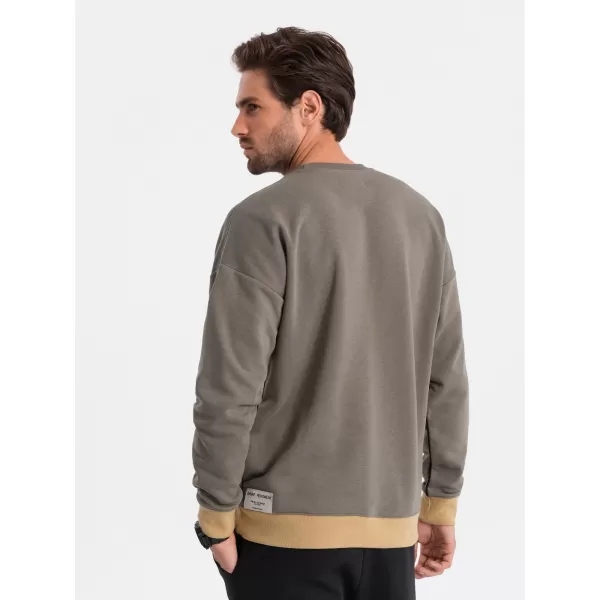  Panoul pentru bărbați OMBRE OM-SSNZ-0130 KAKI 