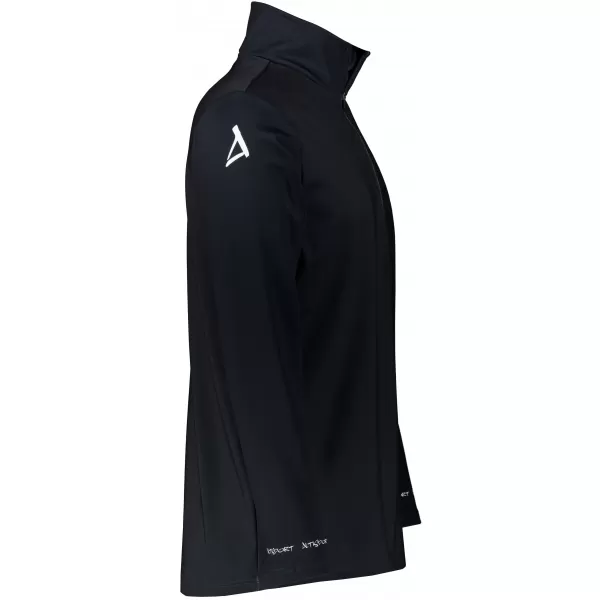  Premium cu hanorac termo funcțional pentru bărbați ALTISPORT VOJ/ALM000TER03 NEGRU 