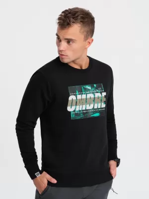 Panoul pentru bărbați OMBRE OM-SSPS-0156 NEGRU
