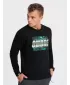 Panoul pentru bărbați OMBRE OM-SSPS-0156 NEGRU