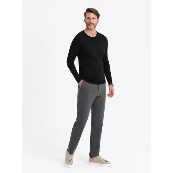  Pulover pentru bărbați OMBRE OM-SWBS-0106 NEGRU 