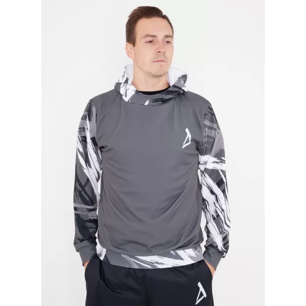  Hanorac funcțional premium pentru bărbați ALTISPORT VOJ/ALM039MI01 GRI 