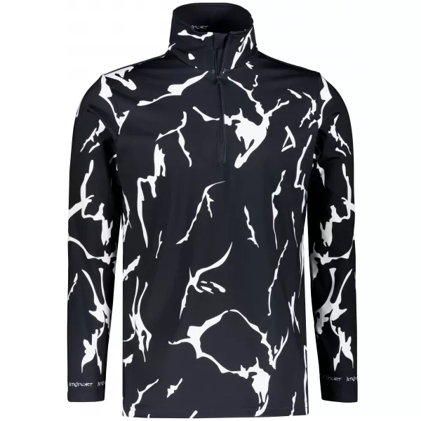  Premium cu hanorac termo funcțional pentru bărbați ALTISPORT VOJ/ALM052TER03 NEGRU 