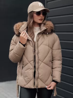 Geacă pentru doamne DSTREET LESISI TY4715 BEJ