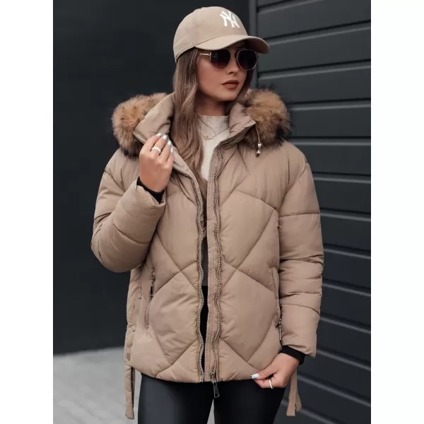  Geacă pentru doamne DSTREET LESISI TY4715 BEJ 