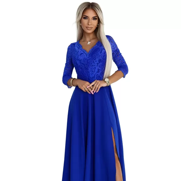  Rochie NUMOCO AMBER 309-12 ALBASTRU 