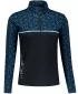 Premium cu hanoracte termo funcțional pentru femei ALTISPORT VOJ/ALW053TER03 NEGRU -BLUE