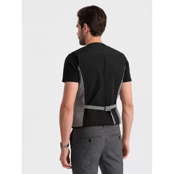 Vestă OMBRE OM-BLZV-0111 GRI 