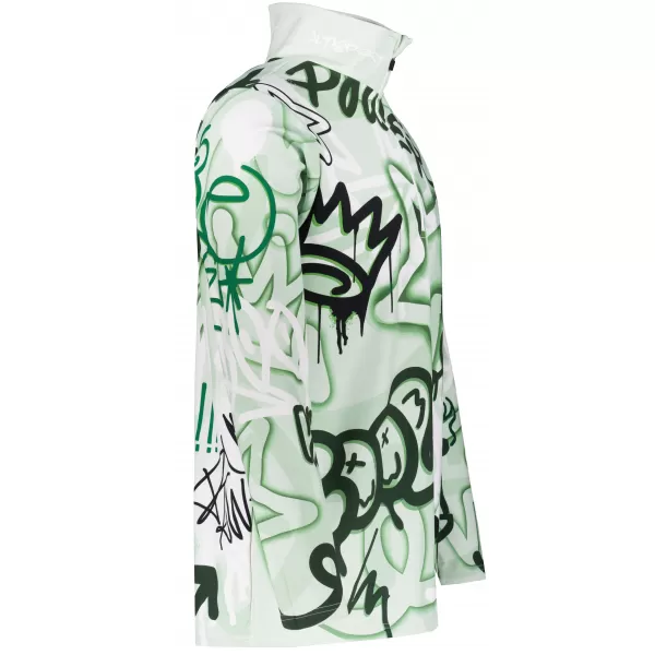  Premium cu hanorac termo funcțional pentru bărbați ALTISPORT VOJ/ALM054TER03 VERDE 