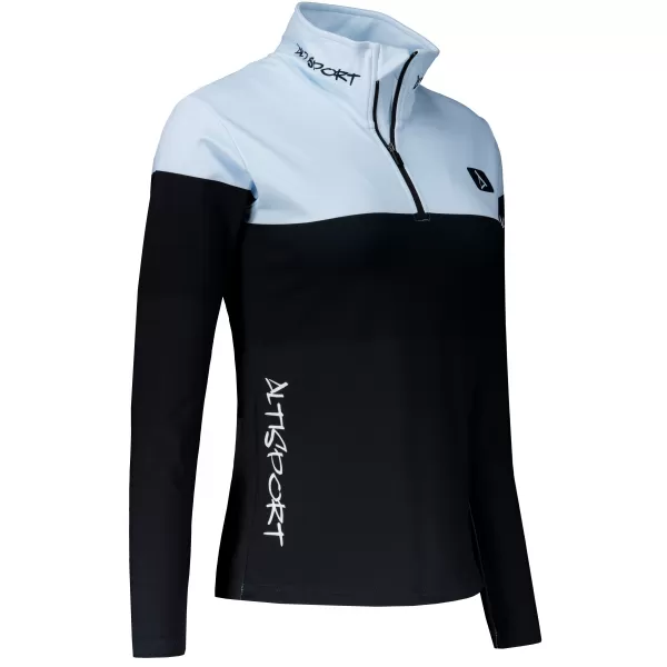  Premium cu hanoracte termo funcțional pentru femei ALTISPORT VOJ/ALW051TER03 ALBASTRU CERESC 