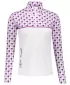 Premium cu hanoracte termo funcțional pentru femei ALTISPORT VOJ/ALW048TER03 ALB/VIOLET
