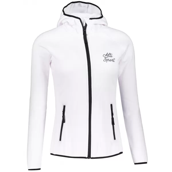  Hanorac sport funcțional de damă ALTISPORT ALW056418 ALB 