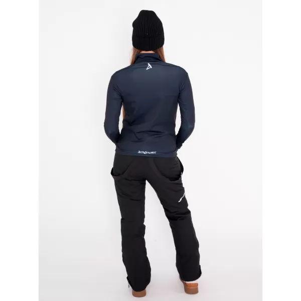  Premium cu hanoracte termo funcțional pentru femei ALTISPORT VOJ/ALW000TER03 NEGRU 