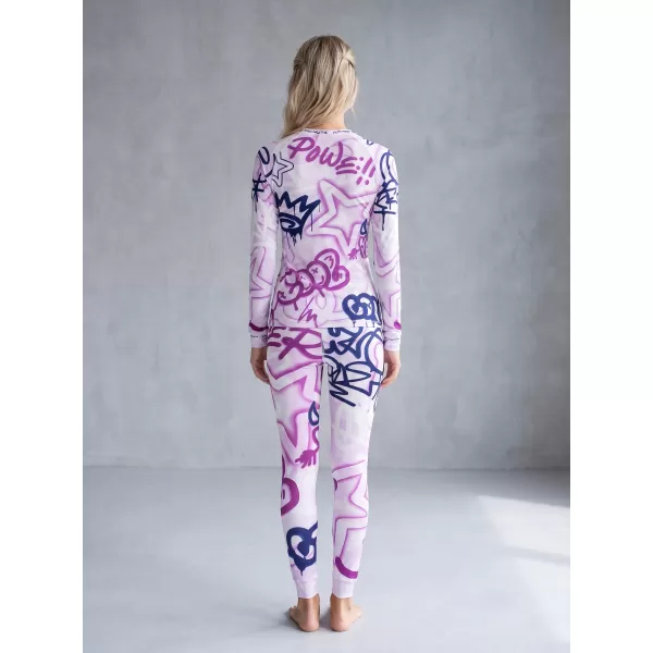  Tricou funcțional pentru femei cu mâneci lungi premium ALTISPORT VOJ/ALW054TER01 VIOLET 