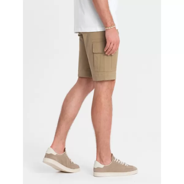  Pantaloni scurţi OMBRE OM-SRCG-0133 NISIP 