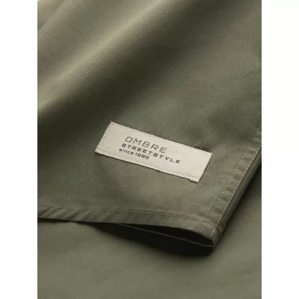  Cămaşă OMBRE OM-SHSS-0168 KAKI 