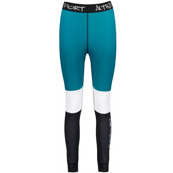 Premium funcțional de pantaloni termi funcționali pentru femei ALTISPORT VOJ/ALW051TER02 KEROSEN/NEGRU 