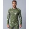 Tricou funcțional pentru bărbați cu mânecă lungă premium ALTISPORT VOJ/ALM052TER01 KAKI