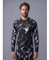 Tricou funcțional pentru bărbați cu mânecă lungă premium ALTISPORT VOJ/ALM052TER01 NEGRU