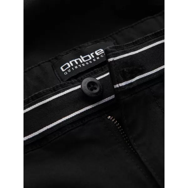  Pantaloni OMBRE OM-PACP-0118 NEGRU 
