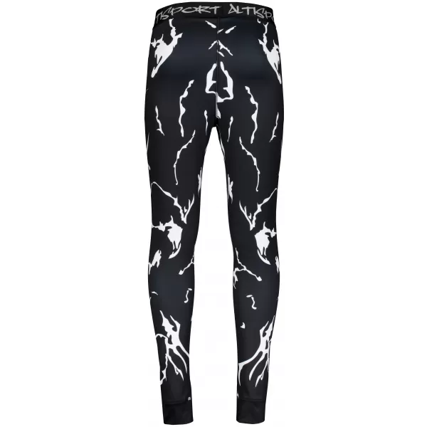  Premium funcțional pentru pantaloni termo funcționali pentru bărbați ALTISPORT VOJ/ALM052TER02 NEGRU 