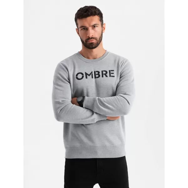  Panoul pentru bărbați OMBRE OM-SSPS-0181 MELANGE GRI 