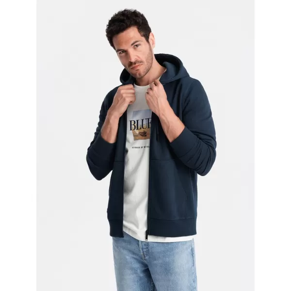  Panoul pentru bărbați OMBRE OM-SSBZ-0160 ALBASTRU MARIN 