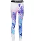 Premium funcțional de pantaloni termi funcționali pentru femei ALTISPORT VOJ/ALW055TER02 PURPURIU-ALBASTRU