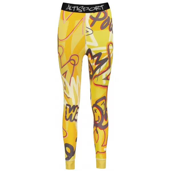  Premium funcțional de pantaloni termi funcționali pentru femei ALTISPORT VOJ/ALW054TER02 CHIHLIMBAR 