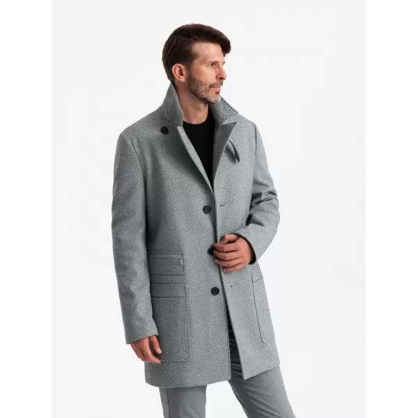  Haina masculină OMBRE OM-COWC-0108 GRI 