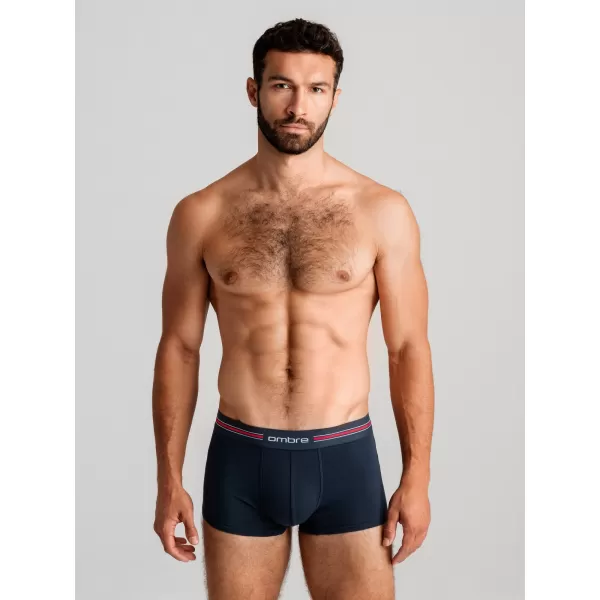  Pantaloni scurţi OMBRE OM-UNBO-0109 3 PACK MIX ALB 