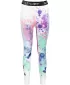 Premium funcțional de pantaloni termi funcționali pentru femei ALTISPORT VOJ/ALW055TER02 PURPLE-VERDE