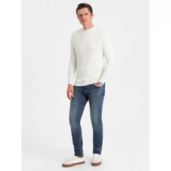  Pulover pentru bărbați OMBRE OM-SWTN-0100 CREMĂ 