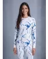 Tricou funcțional pentru femei cu mâneci lungi premium ALTISPORT VOJ/ALW052TER01 ALB