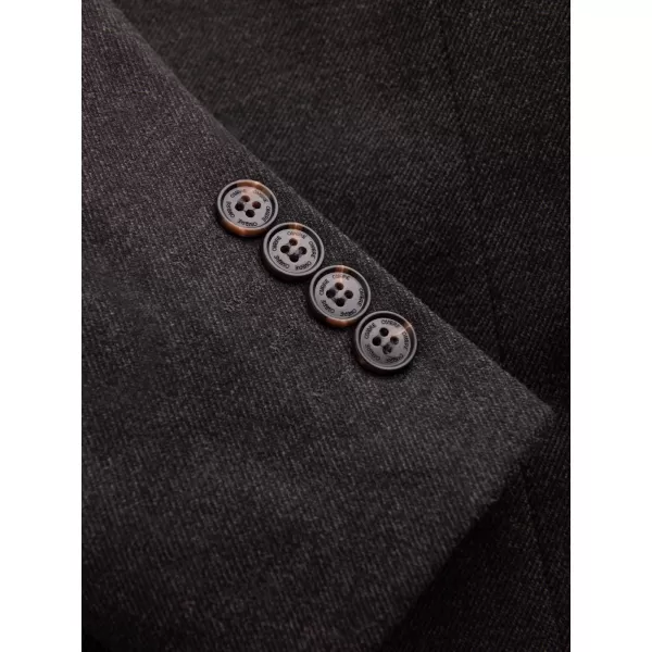  Sacou OMBRE OM-BLZB-0131 MELANGE NEGRU 
