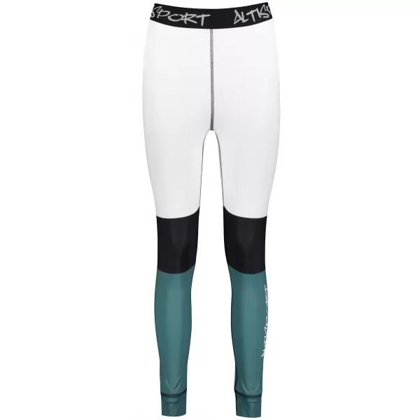  Premium funcțional de pantaloni termi funcționali pentru femei ALTISPORT VOJ/ALW051TER02 ALB -GREEN 